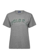 Polo Ralph Lauren Logo Jersey Crewneck Tee Grå