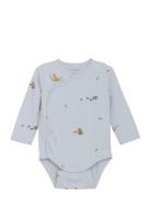 Fixoni Wrap Body Ls Blå