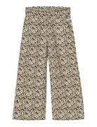 Daily 7 Wide Pants Shiny Flower Multi/patterned