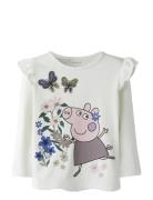 Name It Nmfanna Peppa Ls Top Box Cplg Vit
