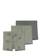 Name It Nmmtights 3P Agave Green Dino Noos Khaki Green