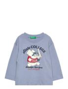 United Colors Of Benetton T-Shirt L/S Blå