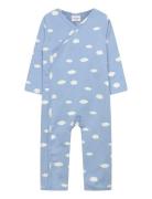 The New Tnsbpaco L_S Wrap Jumpsuit Blå