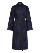 Marimekko Jälki Unikko Marinblå