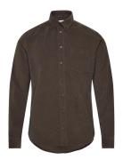 Casual Friday Cfanton Ls Bd Baby Cord Shirt Brun