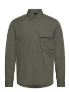Belstaff Scale Shirt Khaki Green