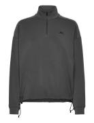 J. Lindeberg Airy Zip Sweatshirt Grå