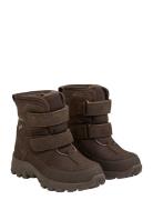 En Fant Boots Velcro Tex Brun