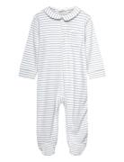Mango Striped Bodysuit Pyjamas Vit