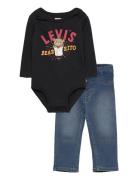 Levi's Wf-Woven Pant Set Svart