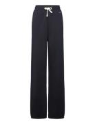 Lexington Clothing Brian Organic Cotton Logo Sweatpants Marinblå
