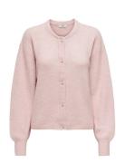 JDY Jdylumi Life L/S Button Cardiga Knt Noos Rosa