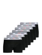 Jack & J S Jaccorp Old Logo Trunks 7 Pack Svart