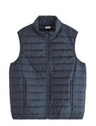 Lindex Vest Light Padded Marinblå