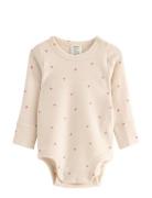 Lindex Body Merino Aop Rosa