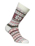 Alpacasocks&Co Winter Alpaca Star Vit