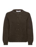 Soft Rebels Srallison O-Neck Cardigan Knit - Rws Brun