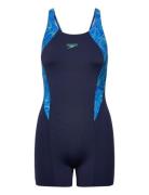 Speedo Womens Hyperboom Splice Legsuit Blå