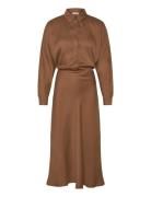 Soft Rebels Srstormy Midi Dress Beige