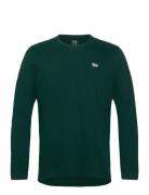 Lee Jeans Ls Patch Logo Tee Grön