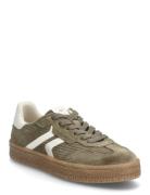 Tamaris Women Lace-Up Khaki Green