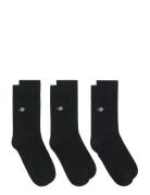 GANT Shield Socks 3-Pack Svart
