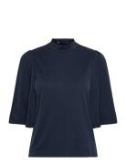 Minus Mskelli Modal T-Shirt Marinblå