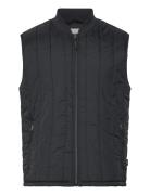 Lindbergh Quilted Waistcoat Svart