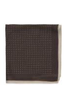 Lindbergh Black Hankie With Dots Brun