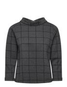Jumperfabriken Tara Houndstooth Jumper Grå