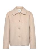Monki Button Jacket Kräm