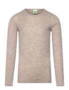 FUB Rib Blouse Beige