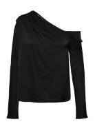 Ahlvar Gallery Cora Silk Blouse Svart