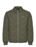 Lyle & Scott Quilted Ripstop Jacket Khaki Green