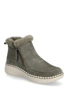 Skechers Women Wilshire Blvd Fresh Zip Khaki Green