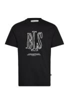 BLS Hafnia Handwritten Capital T-Shirt Svart
