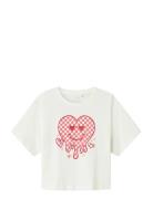 Name It Nkfkaren Ss Nreg Short Top Ps Noos Vit