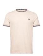 Fred Perry Twin Tipped T-Shirt Kräm