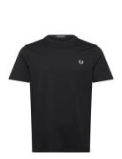 Fred Perry Crew Neck T-Shirt Svart