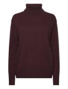Rosemunde Rwlaica Cashmere Ls Roll Neck Brun