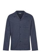 Björn Borg Core Flannel Pyjama Shirt Blå