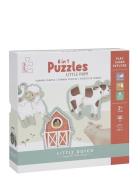 Little Dutch Little Dutch - 6-I-1 Puslespil - Little Farm Multi/patter...