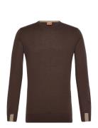 Mos Mosh Gallery Mmgadam Soft Knit Brun