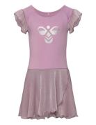 Hummel Hmljr Mix Glitter Dress Rosa