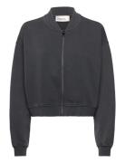 My Essential Wardrobe Metamw Short Sweat Jacket Grå
