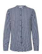 Gerry Weber Blouse 1/1 Sleeve Marinblå