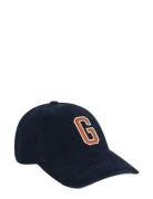 GANT G Badge Cord Cap Marinblå