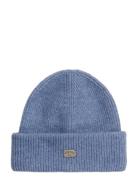 Superdry Rib Knitted Beanie Hat Blå