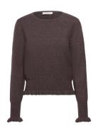 Rosemunde Rwdahlia Ls O-Neck Pullover Brun