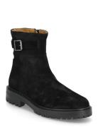 ANGULUS Booties - Flat - With Zipper Svart